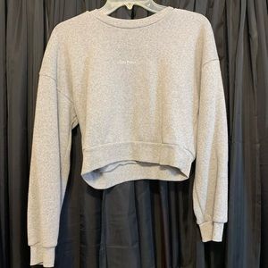 iets frans cropped crewneck